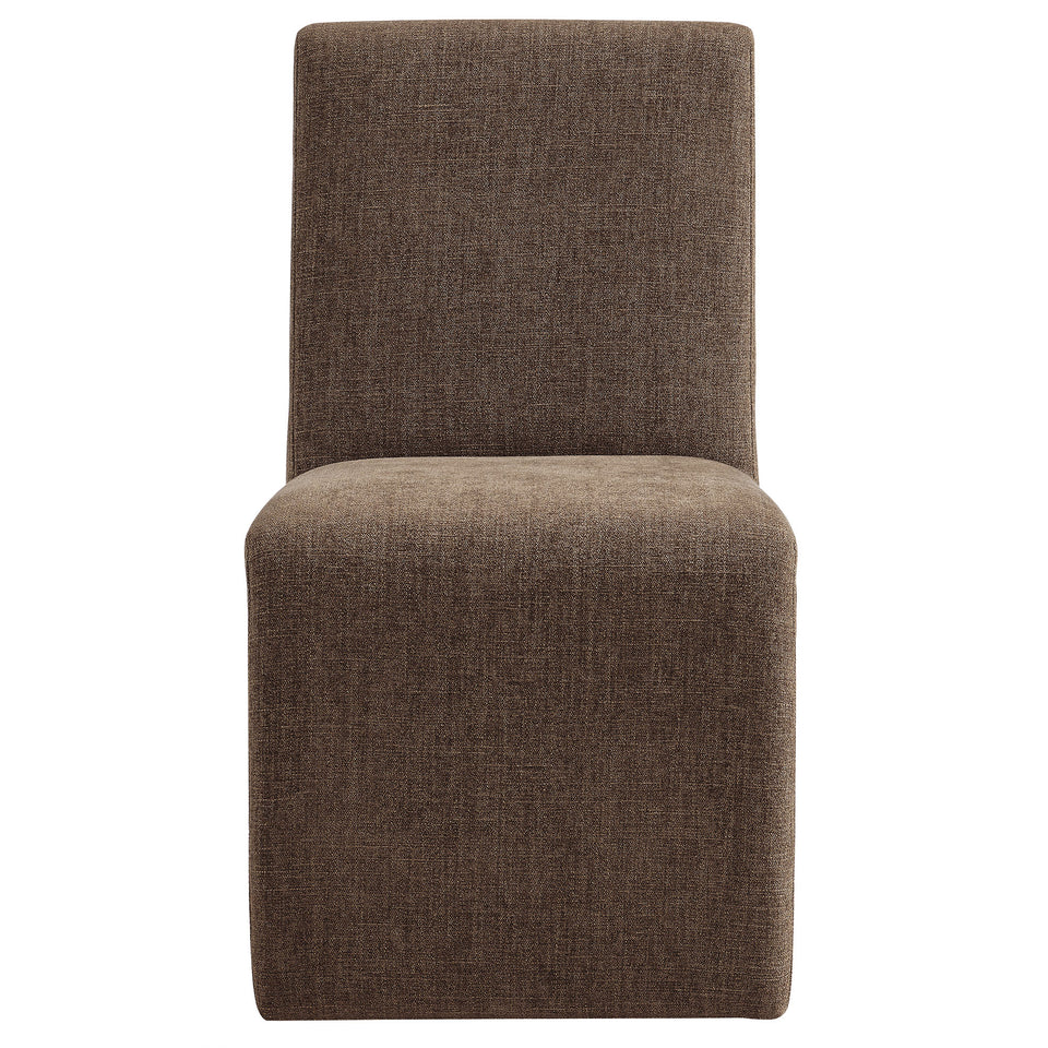 Emory Upholstered Fabric Dining Side Chair Set of 2 by Modway