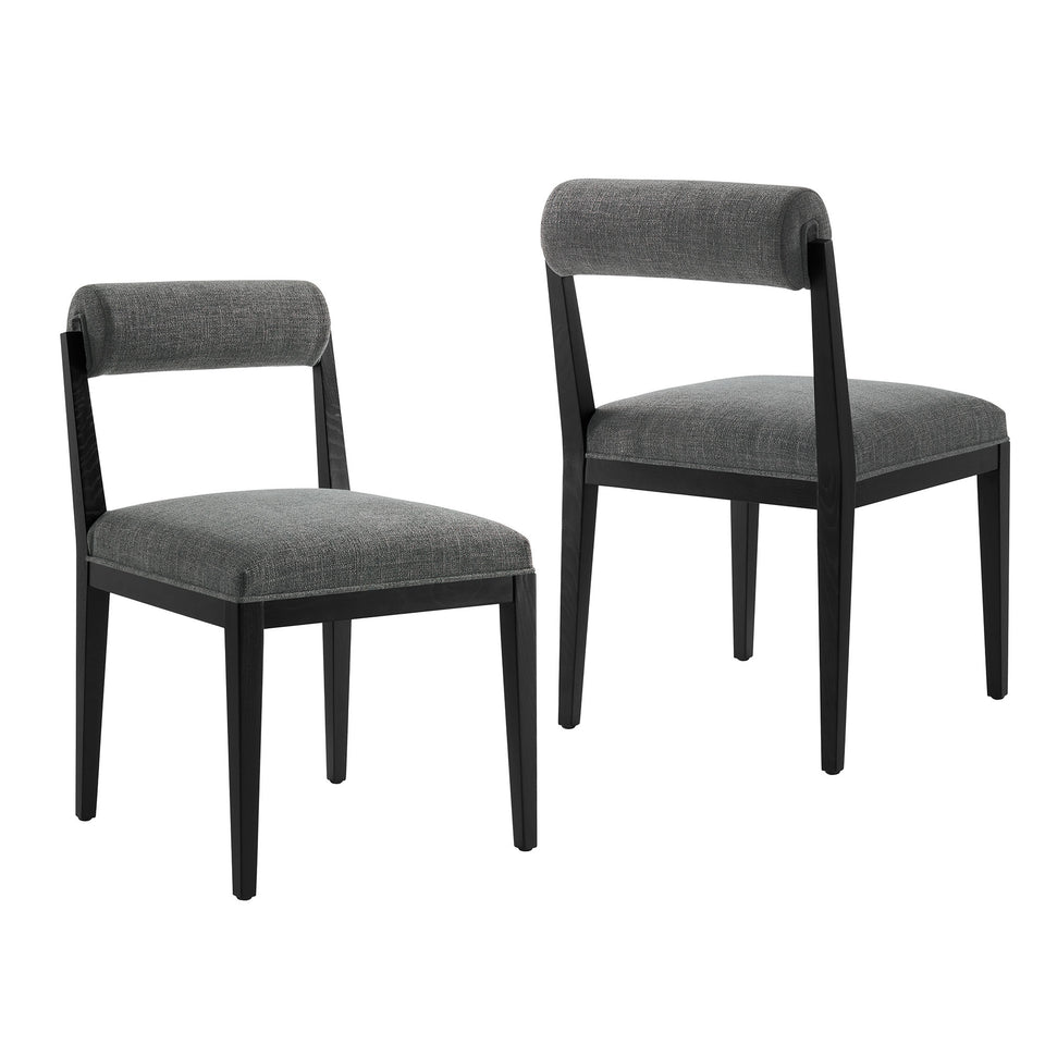 Kai Fabric Dining Chair Set of 2 by Modway