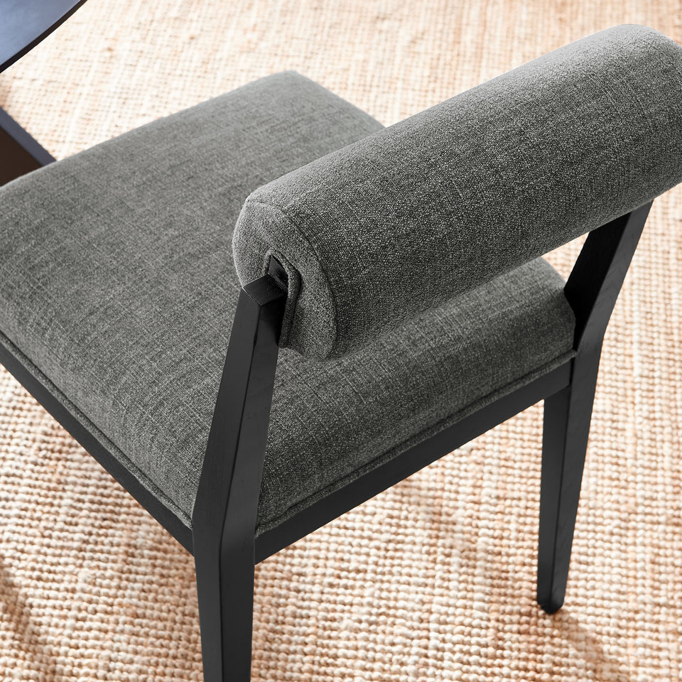 Kai Fabric Dining Chair Set of 2 by Modway