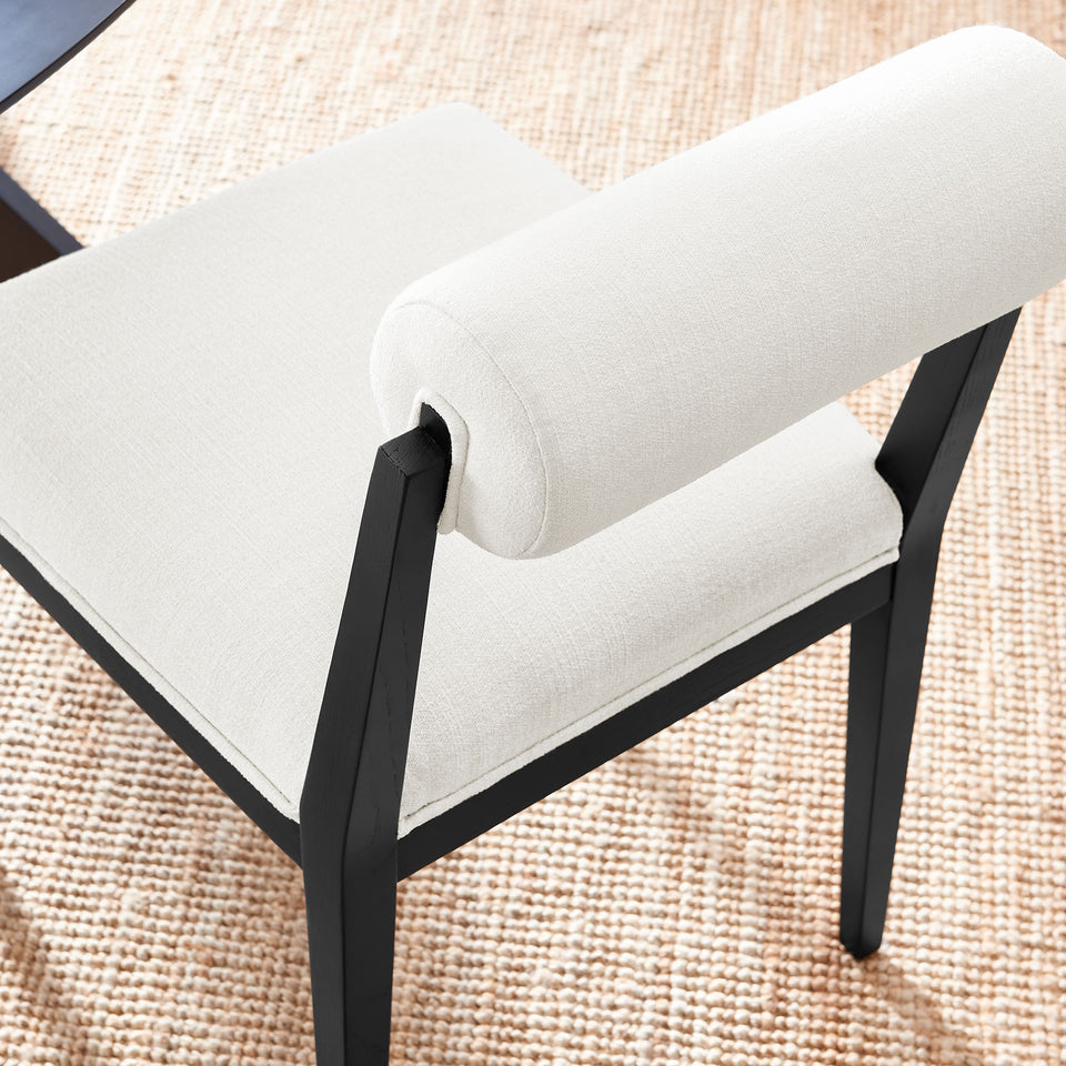 Kai Fabric Dining Chair Set of 2 by Modway