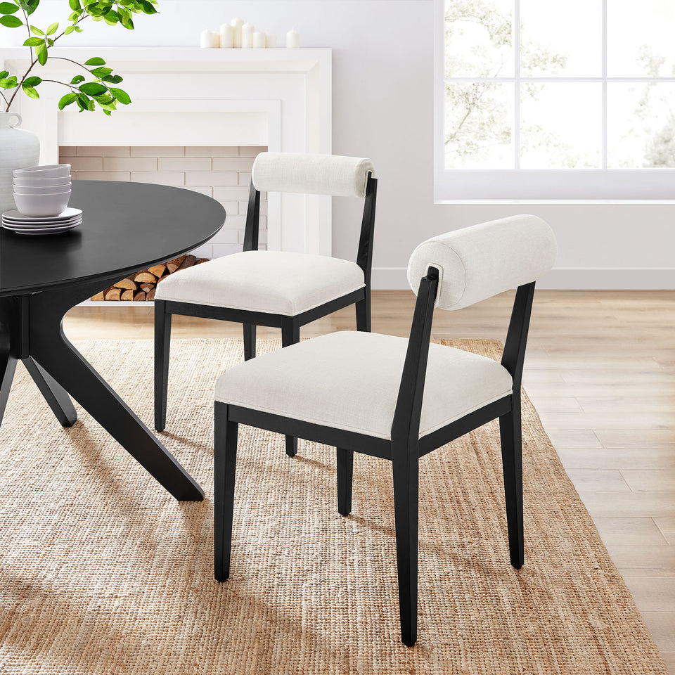 Kai Fabric Dining Chair Set of 2 by Modway