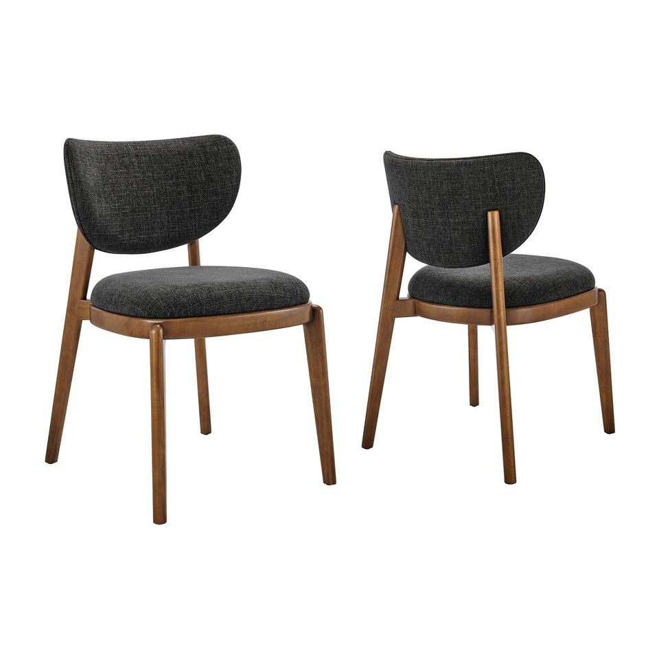 Fenwick Fabric Dining Chairs Set of 2 by Modway