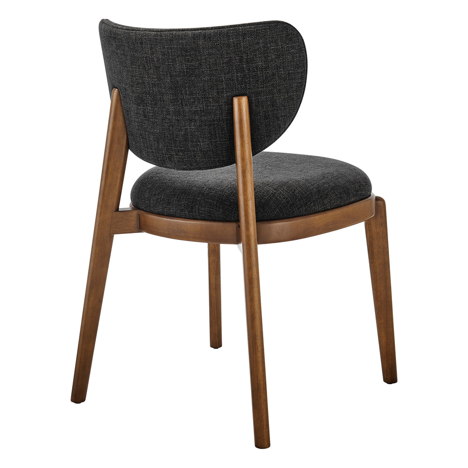 Fenwick Fabric Dining Chairs Set of 2 by Modway