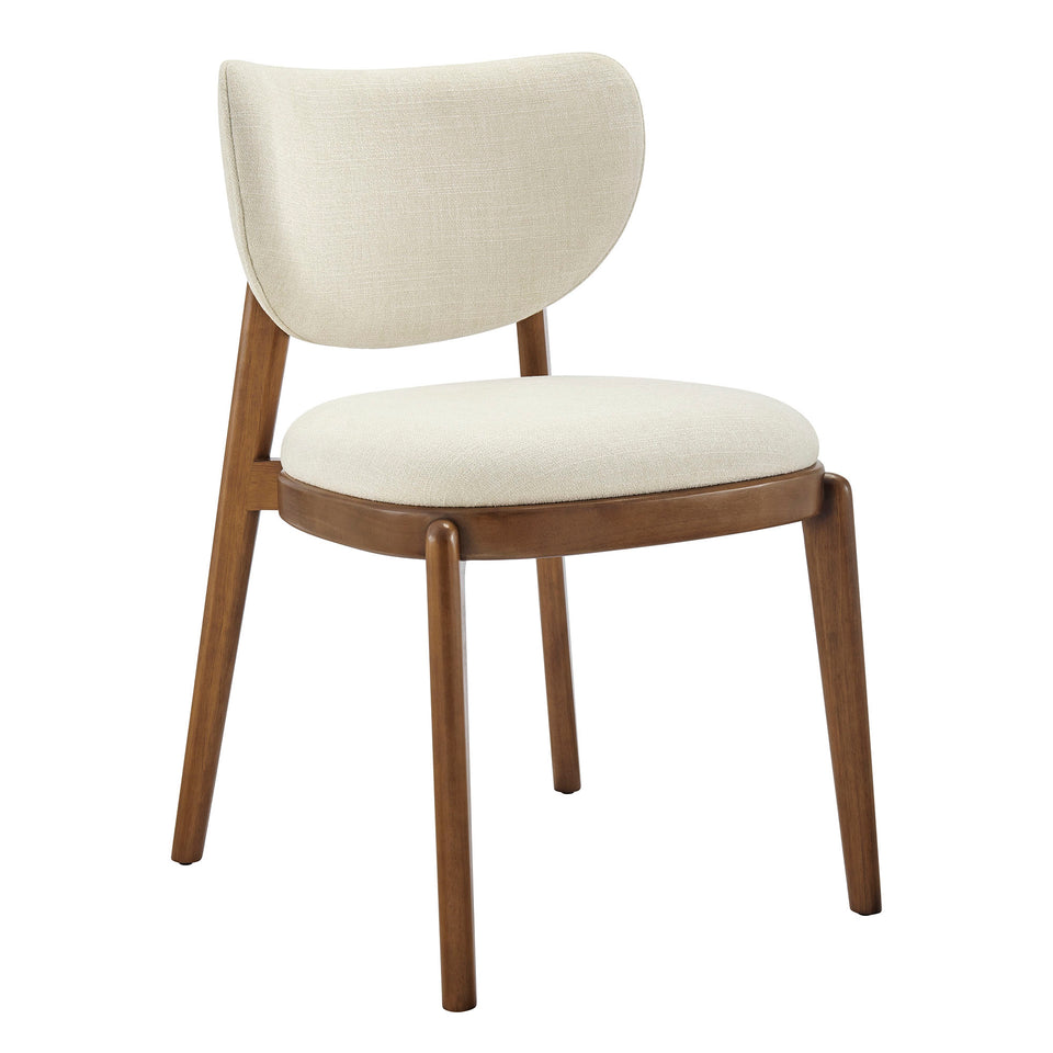 Fenwick Fabric Dining Chairs Set of 2 by Modway