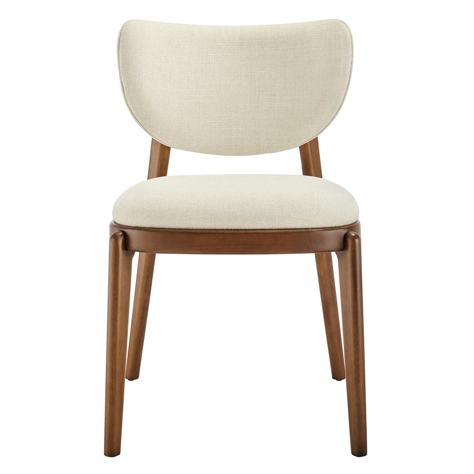 Fenwick Fabric Dining Chairs Set of 2 by Modway