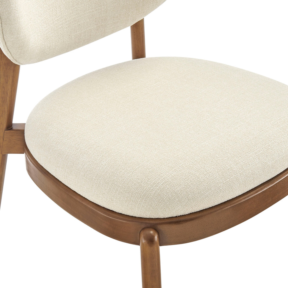 Fenwick Fabric Dining Chairs Set of 2 by Modway