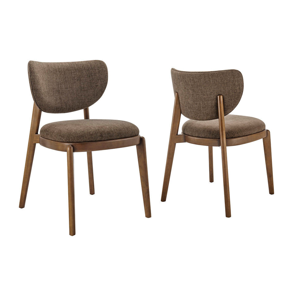 Fenwick Fabric Dining Chairs Set of 2 by Modway