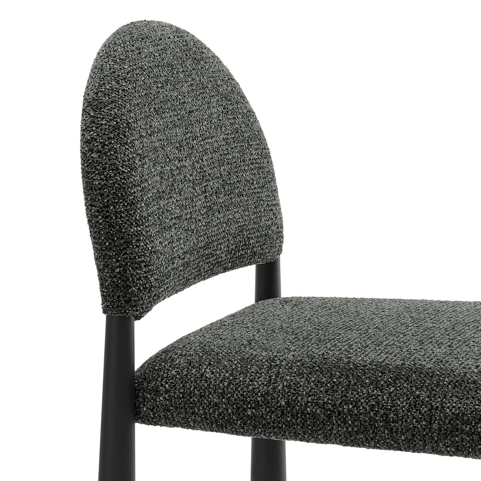 Hayley Upholstered Fabric Counter Stools Set of 2 by Modway