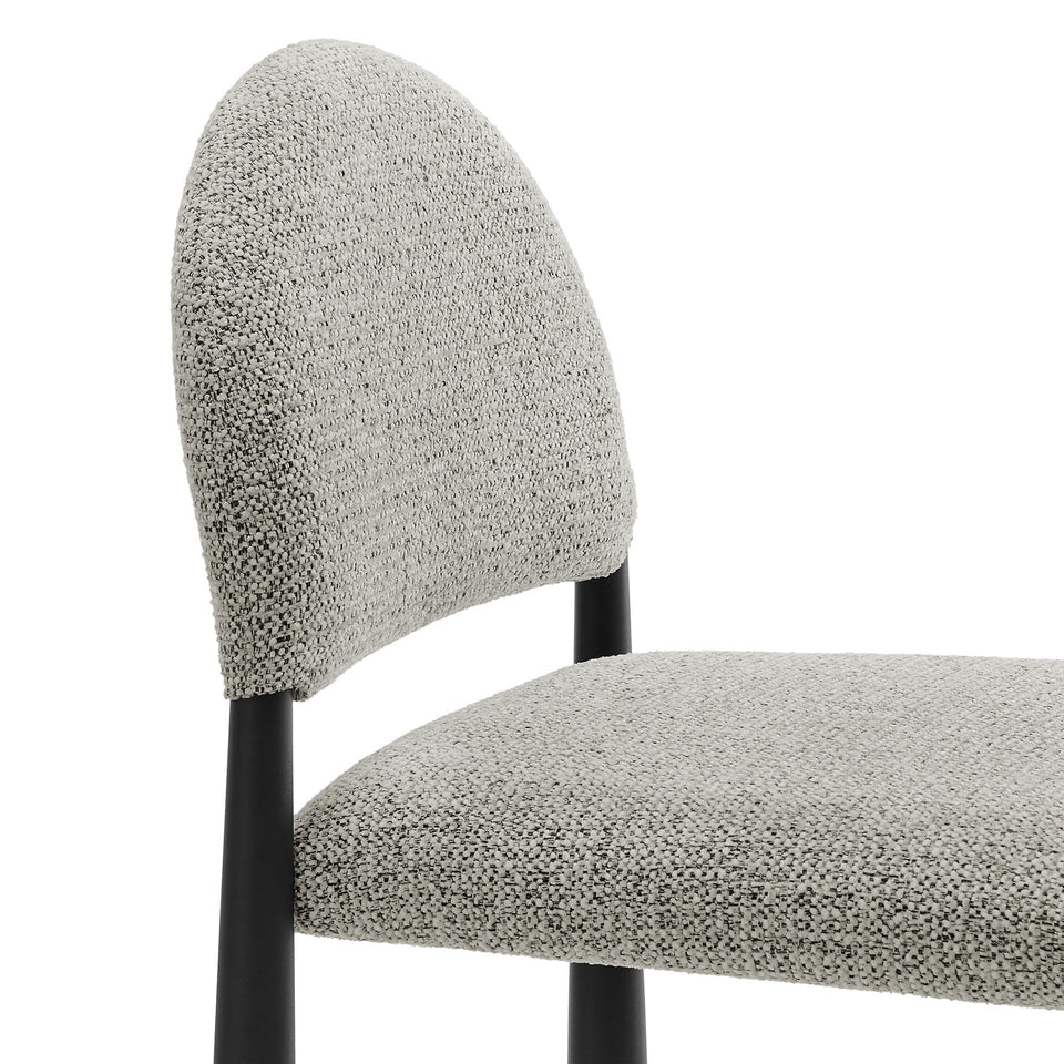 Hayley Upholstered Fabric Counter Stools Set of 2 by Modway