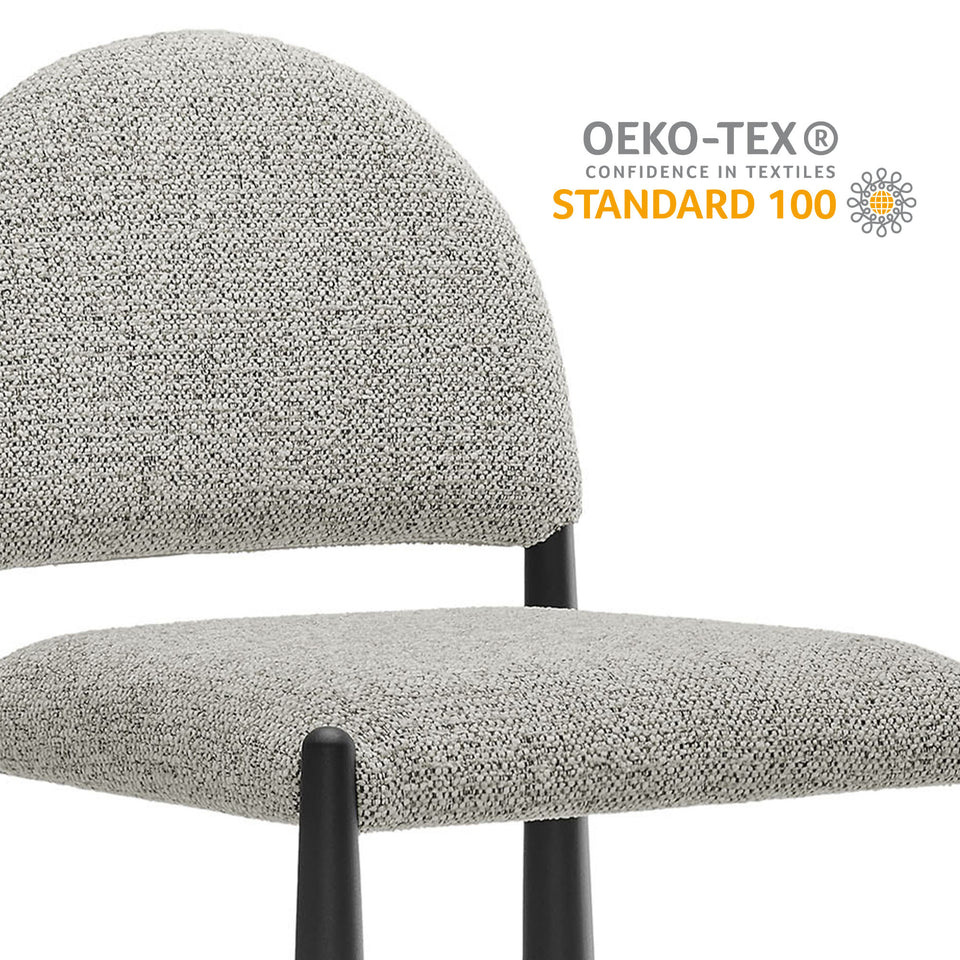 Hayley Upholstered Fabric Counter Stools Set of 2 by Modway