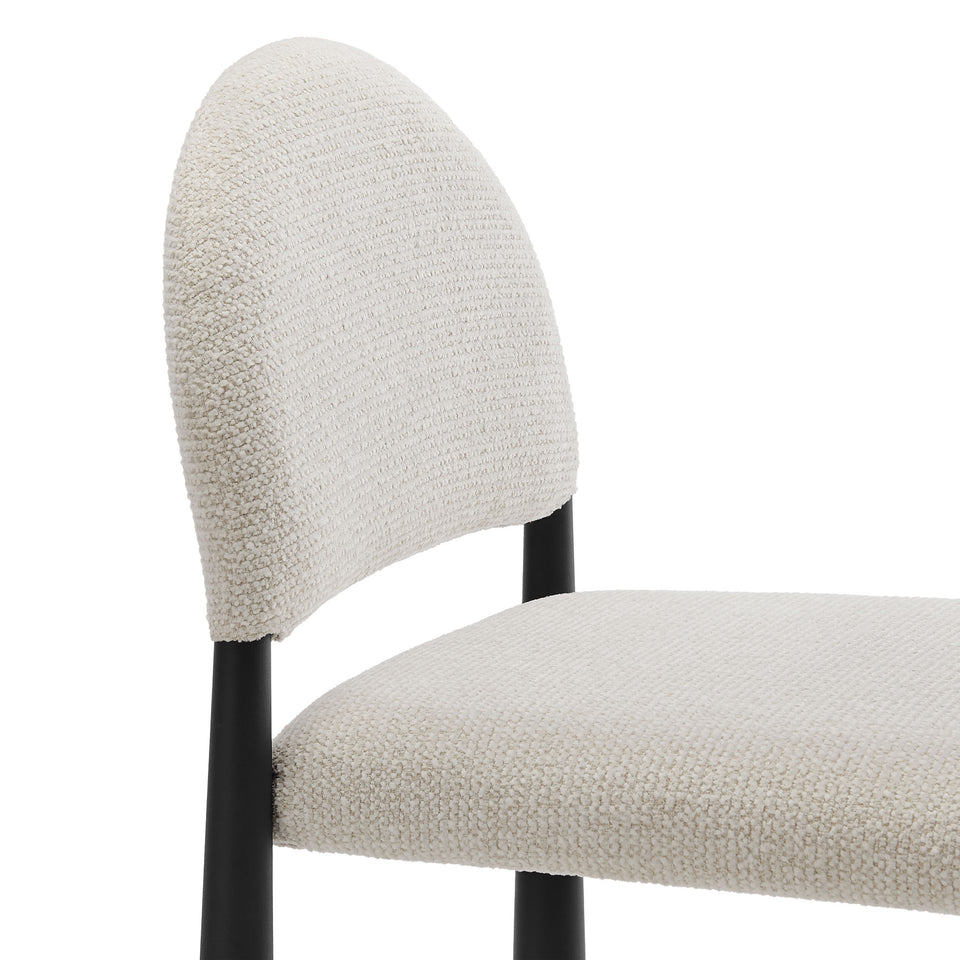 Hayley Upholstered Fabric Counter Stools Set of 2 by Modway