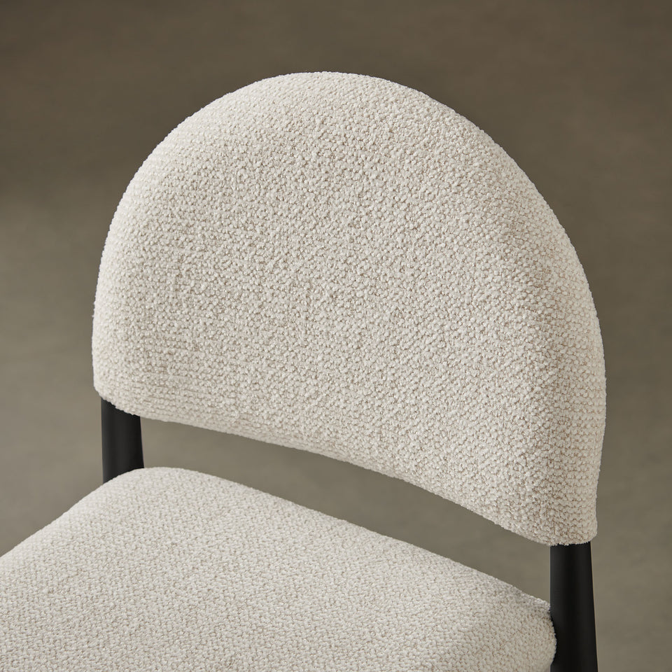 Hayley Upholstered Fabric Counter Stools Set of 2 by Modway
