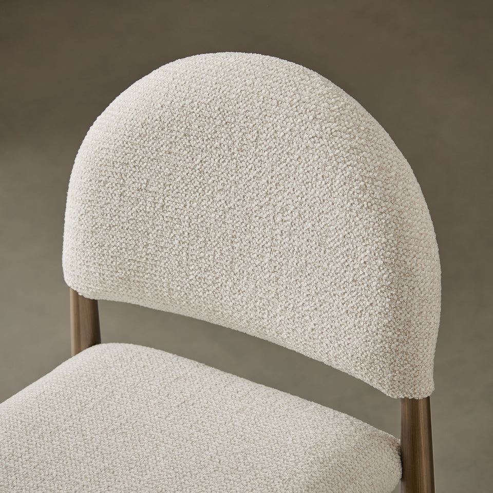 Hayley Upholstered Fabric Counter Stools Set of 2 by Modway