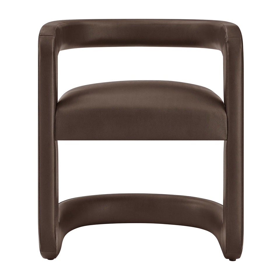 Winslow Premium Vegan Leather Dining Chair by Modway