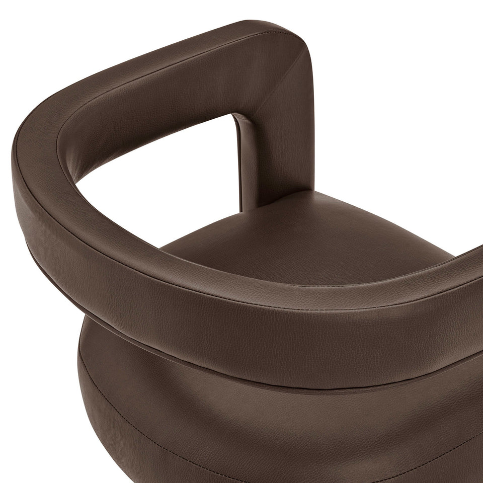 Winslow Premium Vegan Leather Dining Chair by Modway