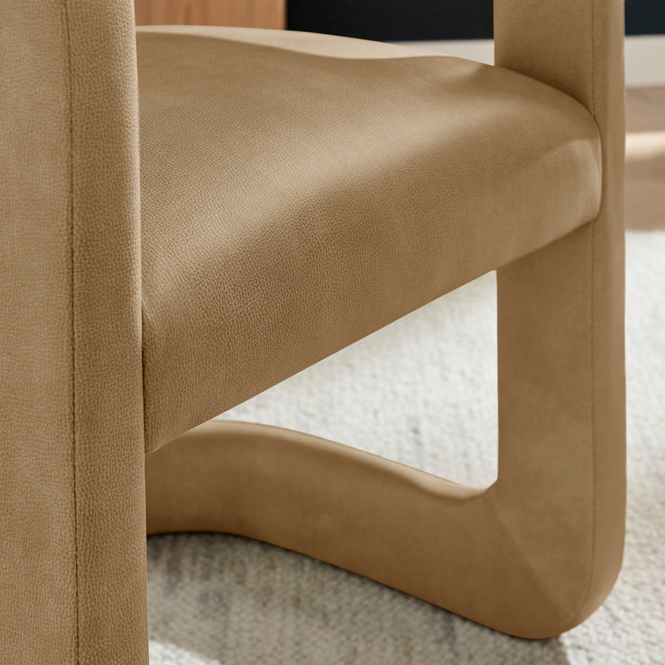 Winslow Premium Vegan Leather Dining Chair by Modway