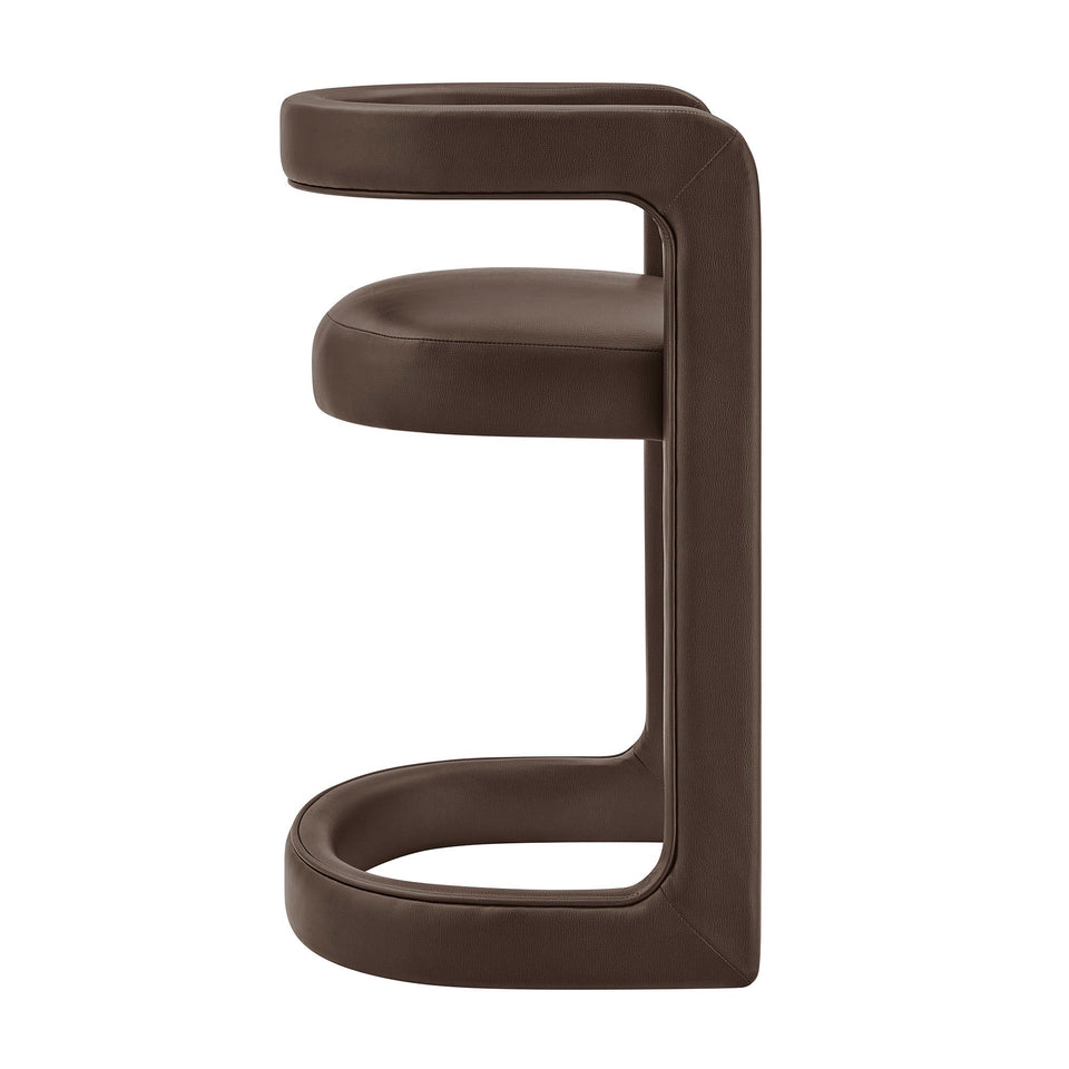 Winslow Premium Vegan Leather Counter Stool by Modway