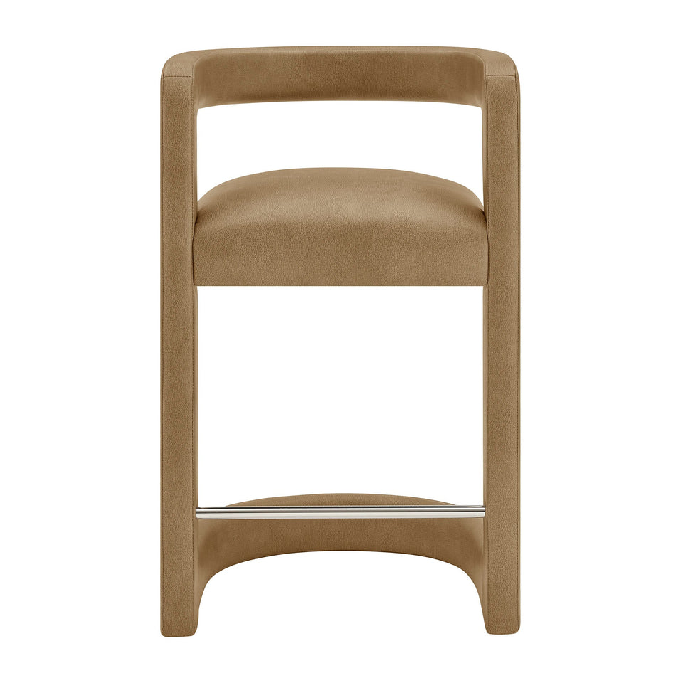 Winslow Premium Vegan Leather Counter Stool by Modway