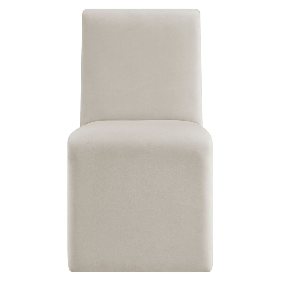 Emory Performance Velvet Dining Side Chair Set of 2 by Modway