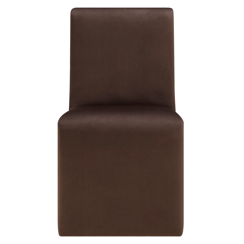 Emory Performance Velvet Dining Side Chair Set of 2 by Modway