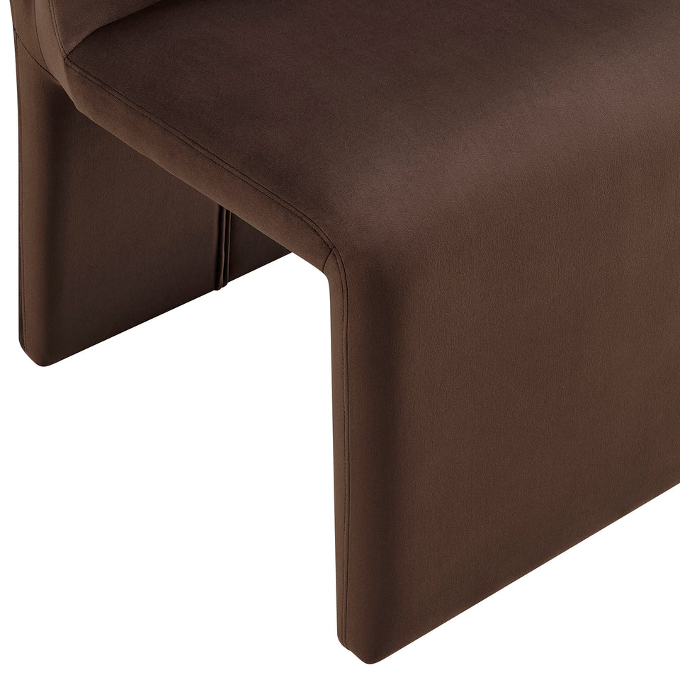Emory Performance Velvet Dining Side Chair Set of 2 by Modway