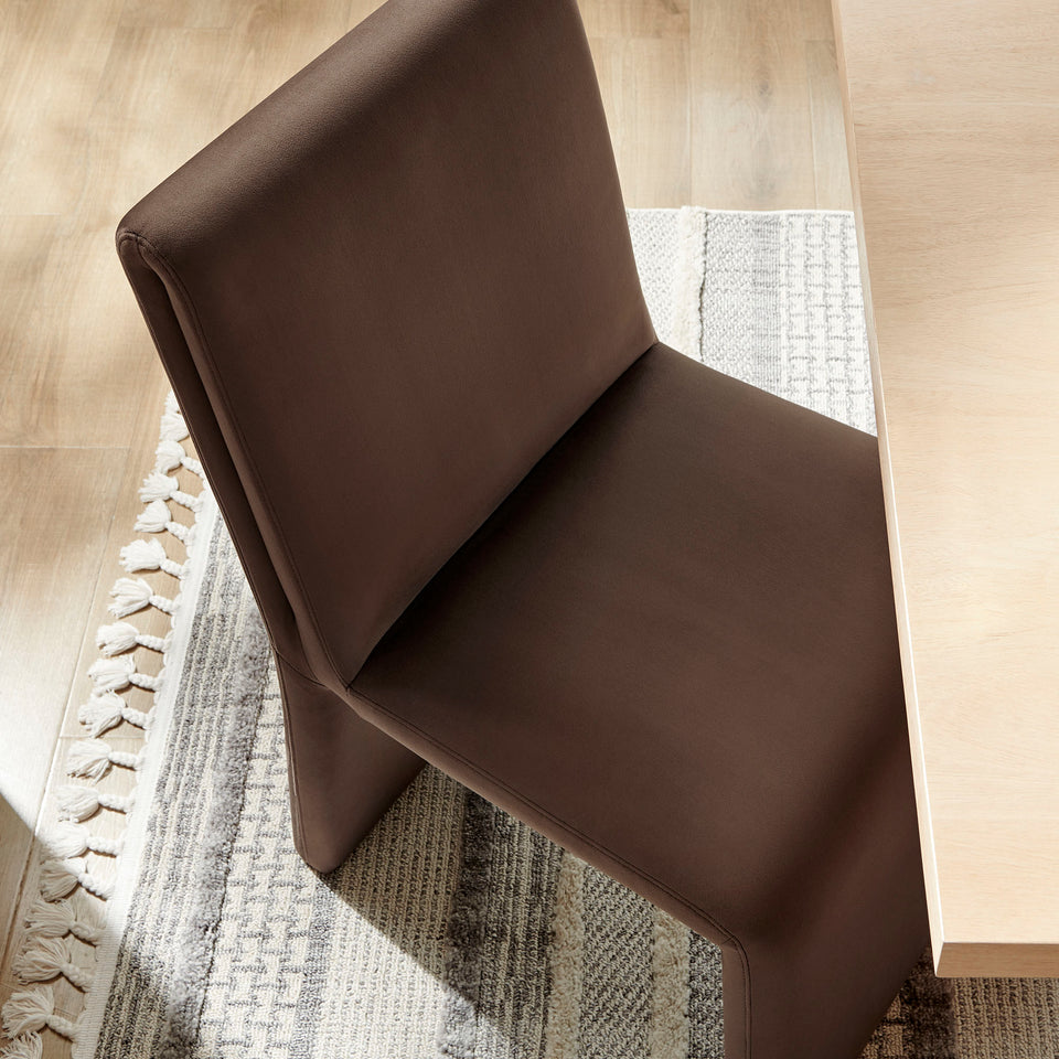 Emory Performance Velvet Dining Side Chair Set of 2 by Modway