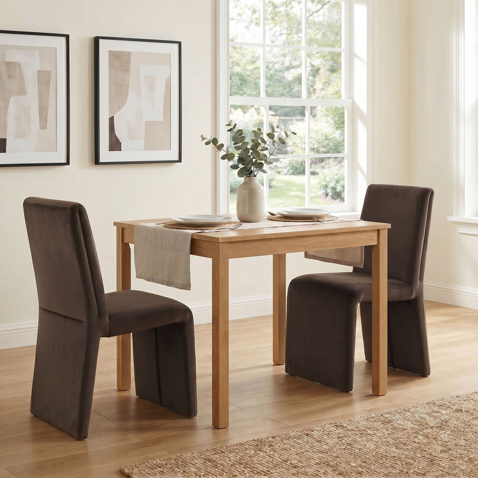 Emory Performance Velvet Dining Side Chair Set of 2 by Modway