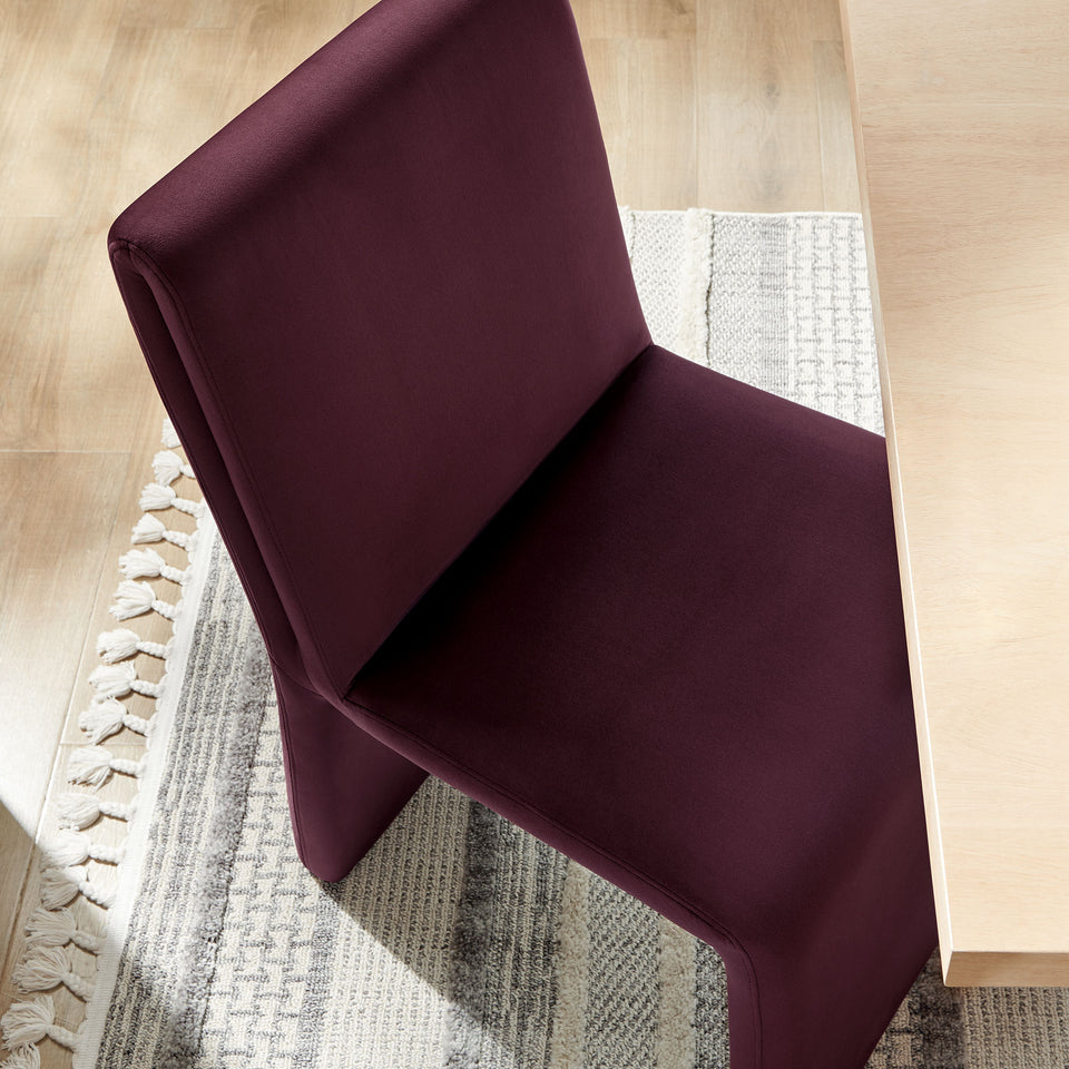 Emory Performance Velvet Dining Side Chair Set of 2 by Modway