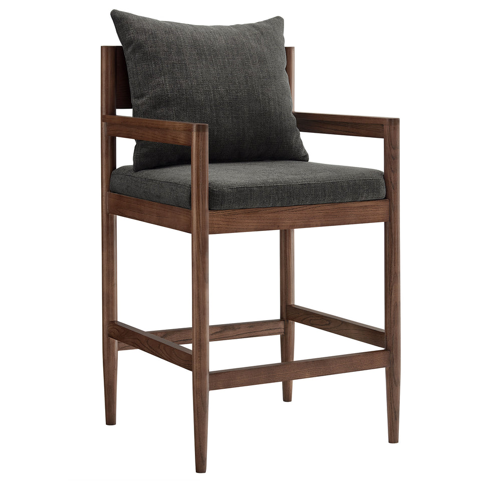 Remington Wood Counter Stool Set of 2 by Modway