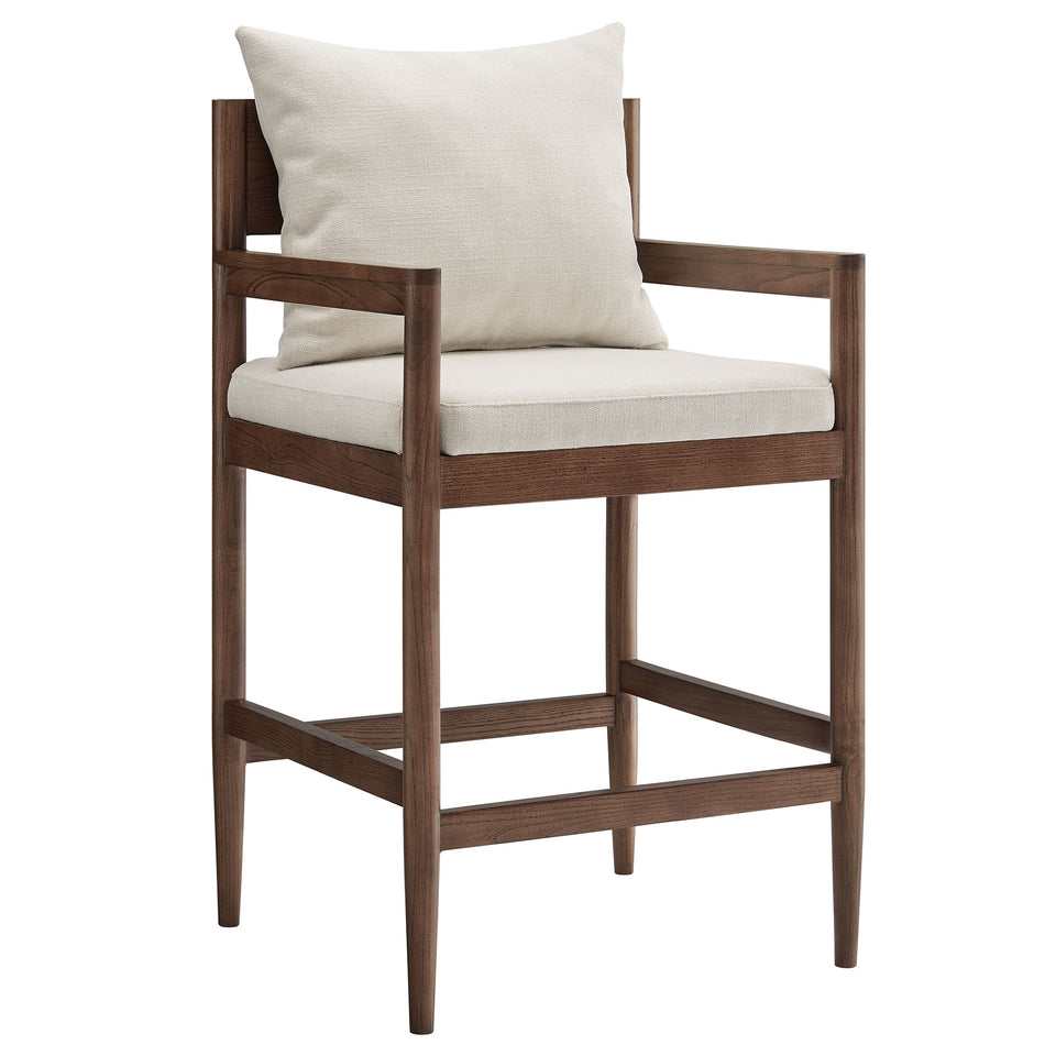 Remington Wood Counter Stool Set of 2 by Modway