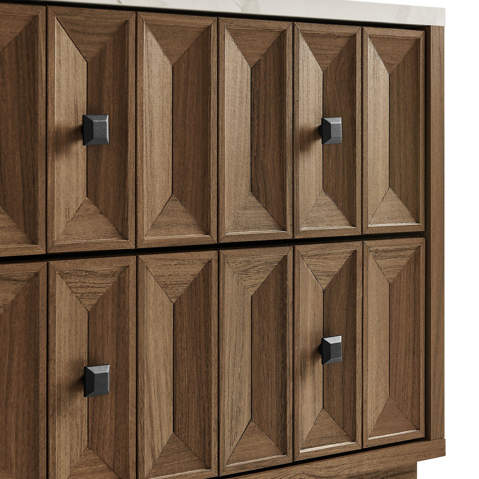 Mabry 23 Inch Geometric Faceted Two Drawer Nightstand by Modway