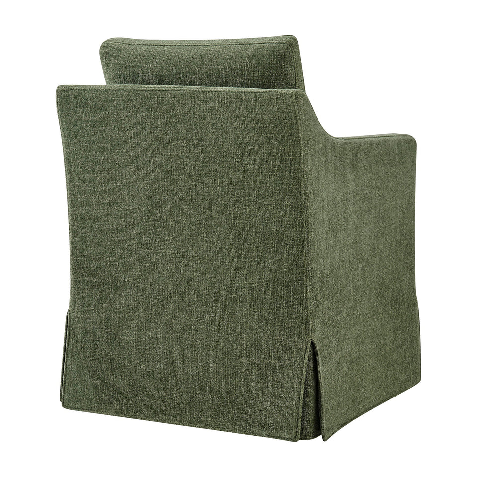 Serene Slipcovered Performance Fabric Dining Armchair by Modway