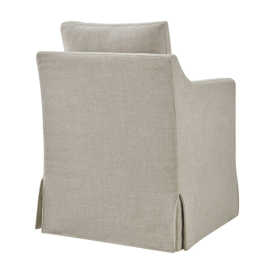 Serene Slipcovered Performance Fabric Dining Armchair by Modway