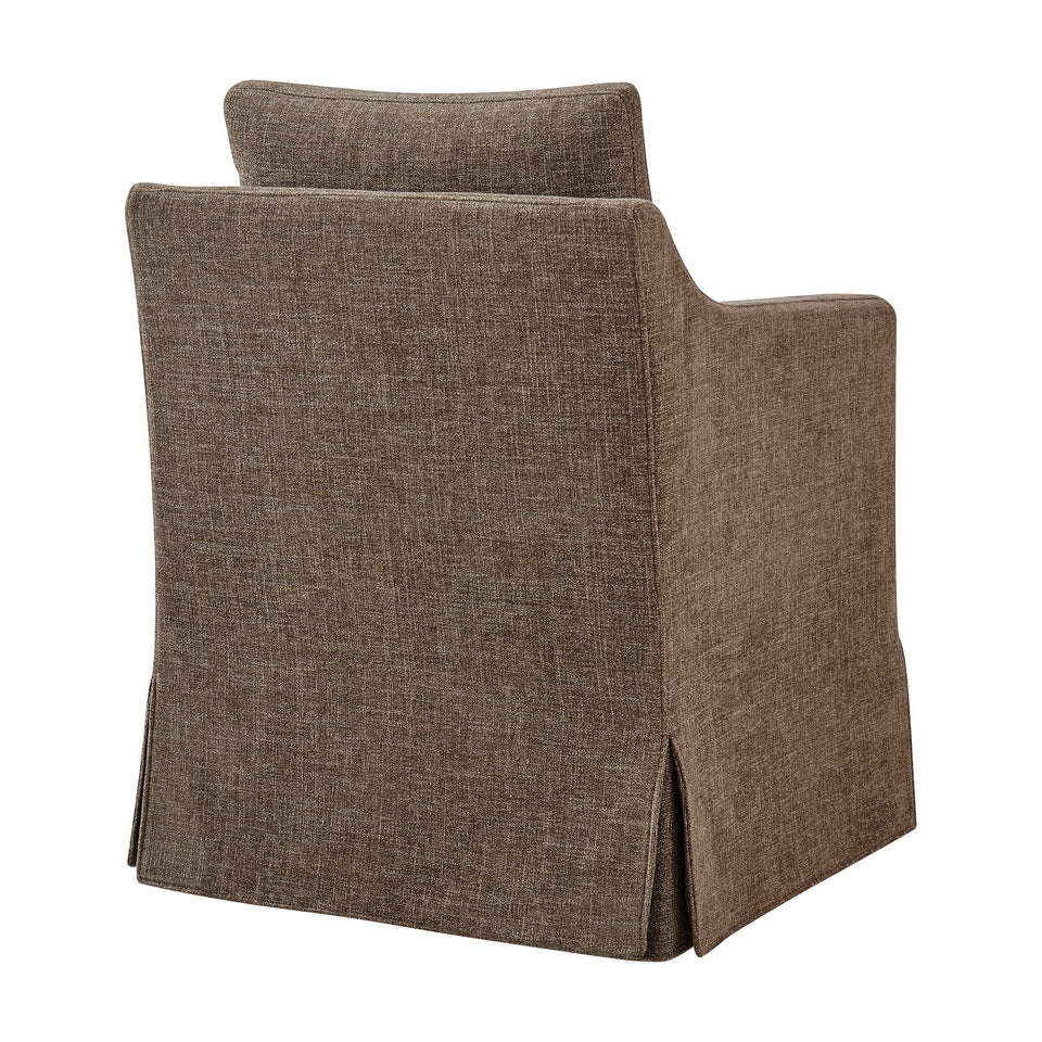Serene Slipcovered Performance Fabric Dining Armchair by Modway