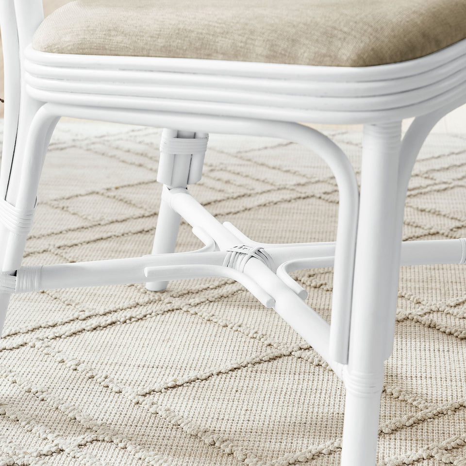 Bahari Upholstered Rattan Dining Chair by Modway