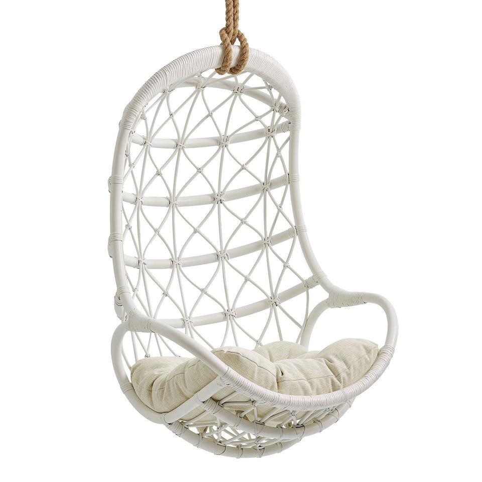 Tamarind Natural Rattan Hanging Chair by Modway