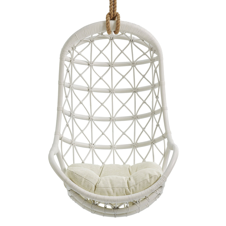 Tamarind Natural Rattan Hanging Chair by Modway