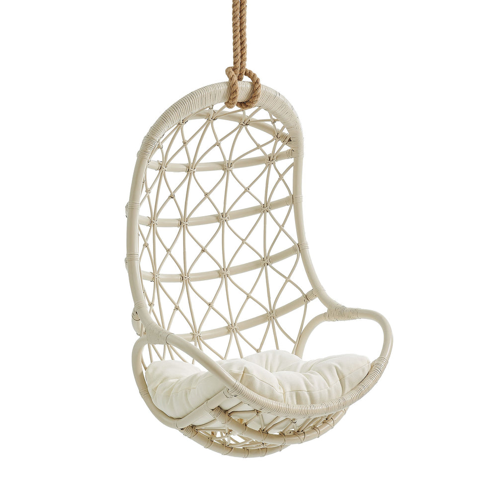 Tamarind Natural Rattan Hanging Chair by Modway