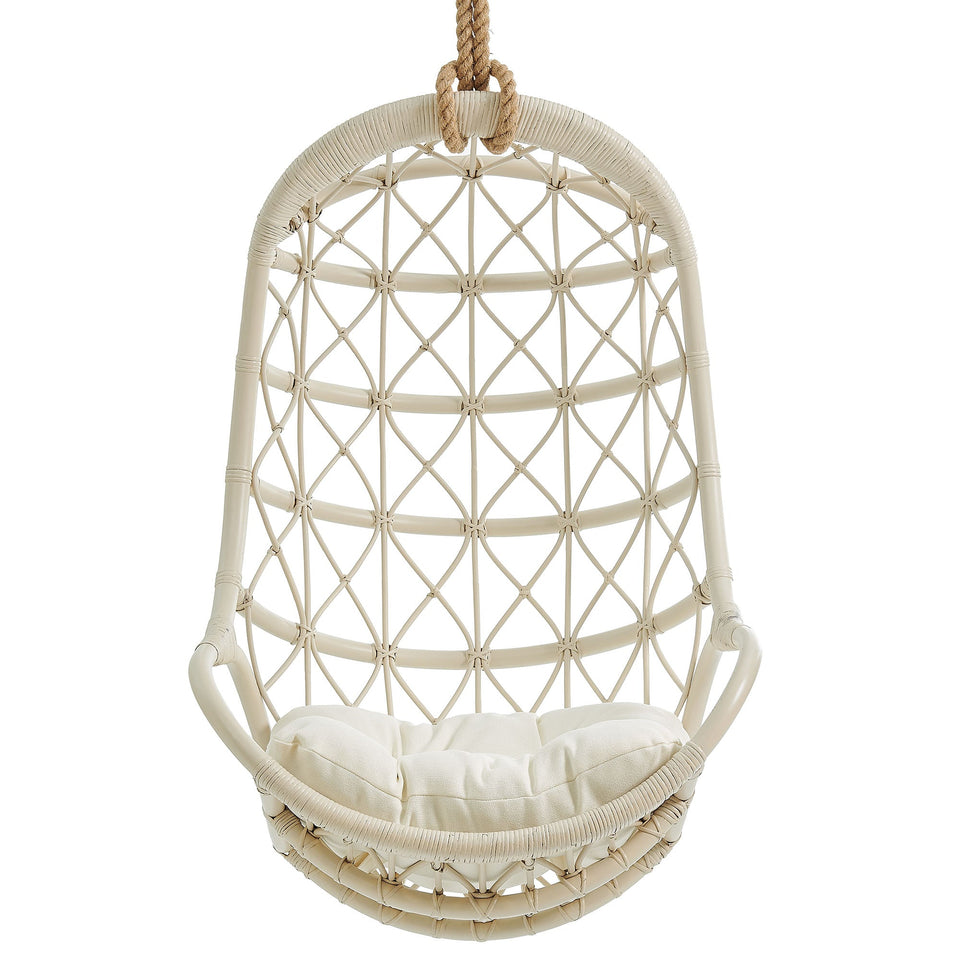 Tamarind Natural Rattan Hanging Chair by Modway