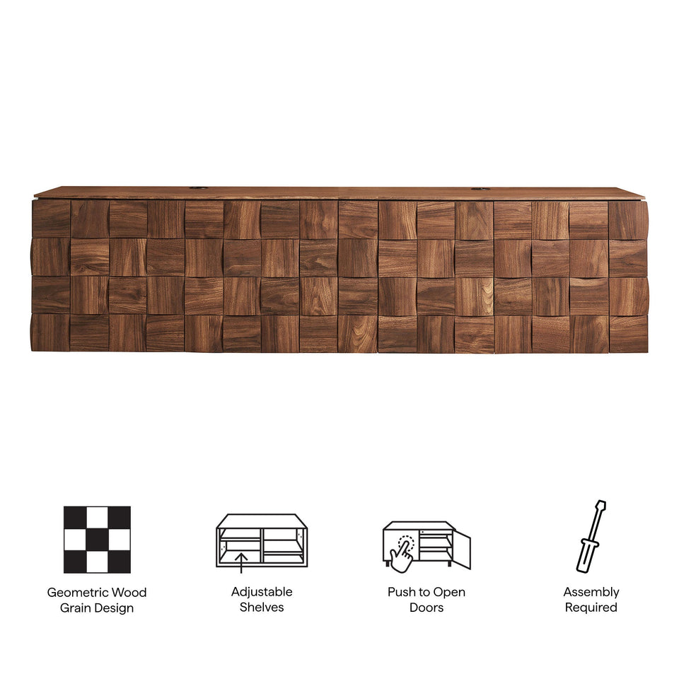 Duskin Wall Mounted Accent Cabinet by Modway