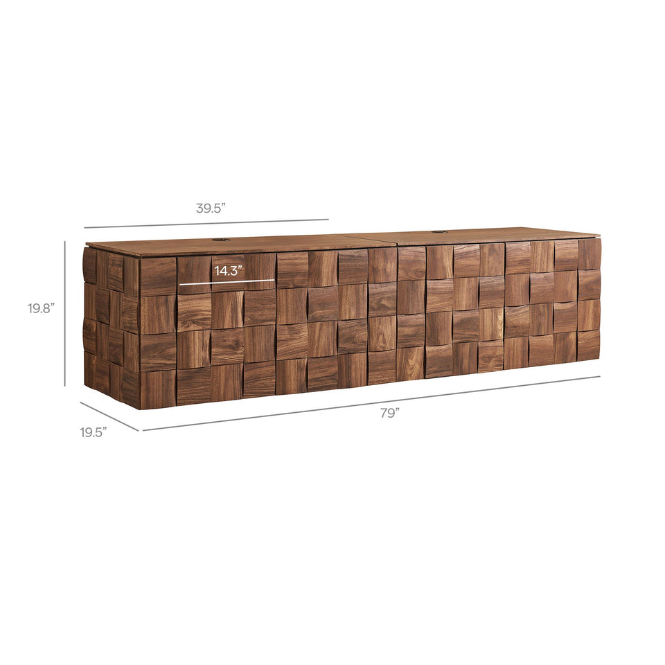 Duskin Wall Mounted Accent Cabinet by Modway