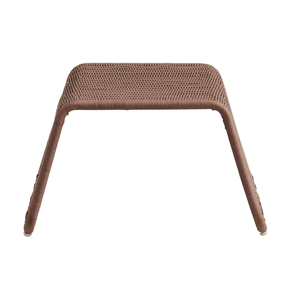 Eira Waterfall Natural Rattan Ottoman by Modway