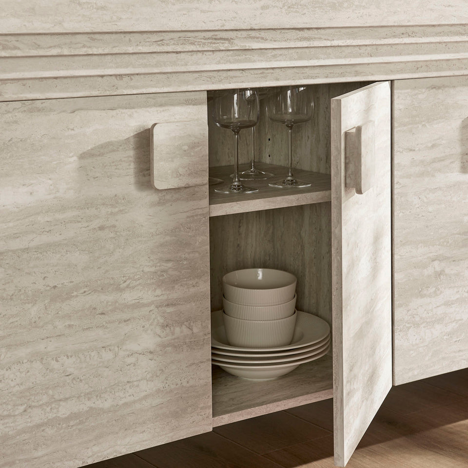 Olney 4-Door Fluted Sideboard by Modway