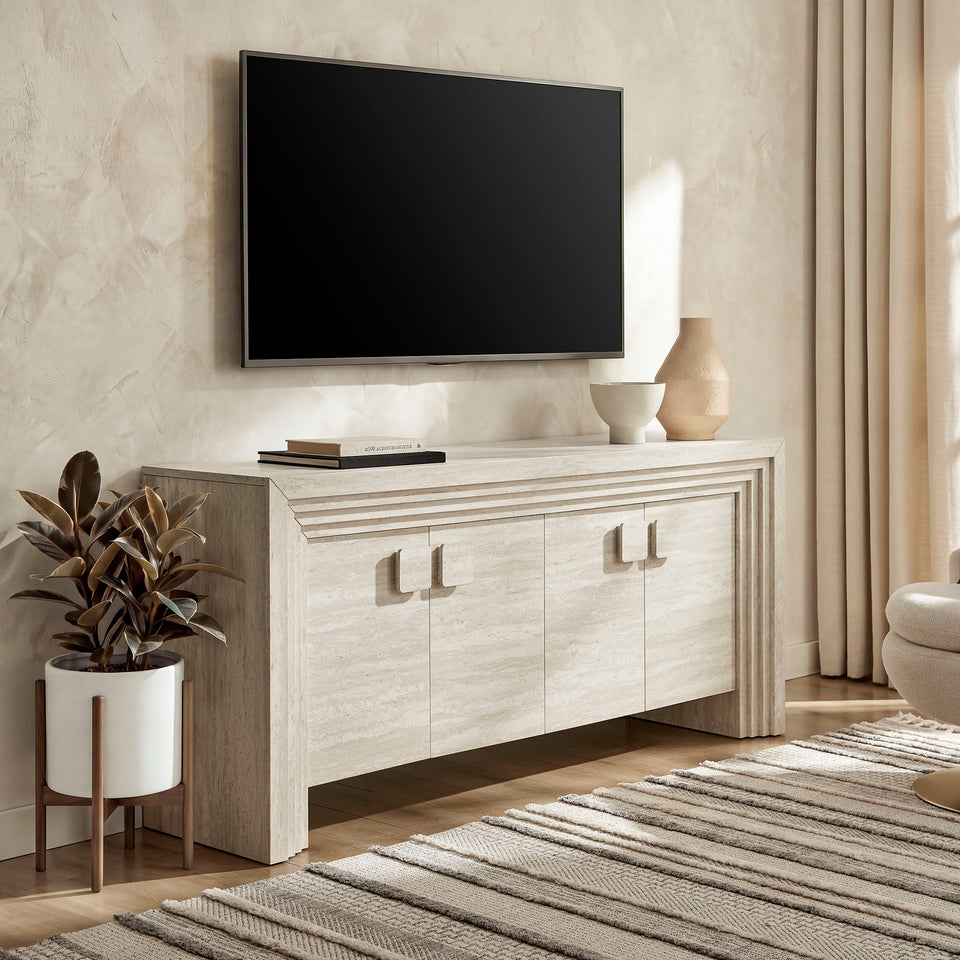 Olney 4-Door Fluted Sideboard by Modway