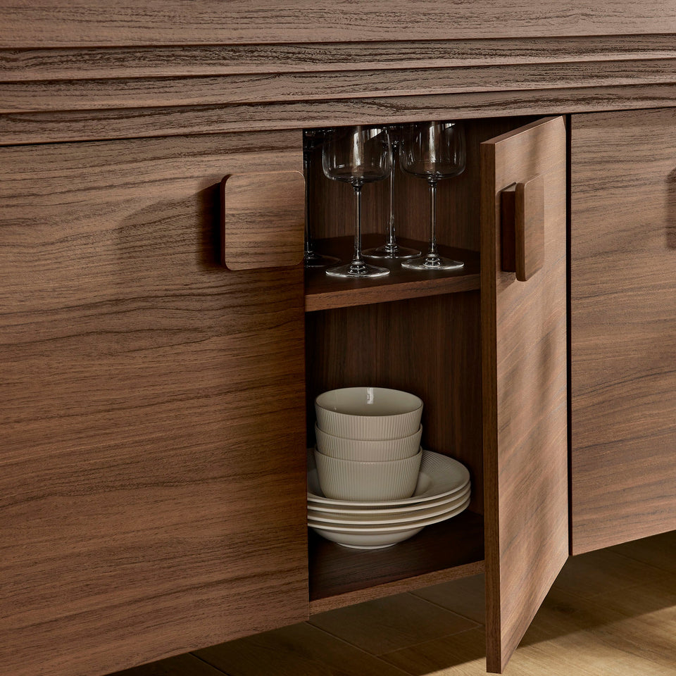 Olney 4-Door Fluted Sideboard by Modway