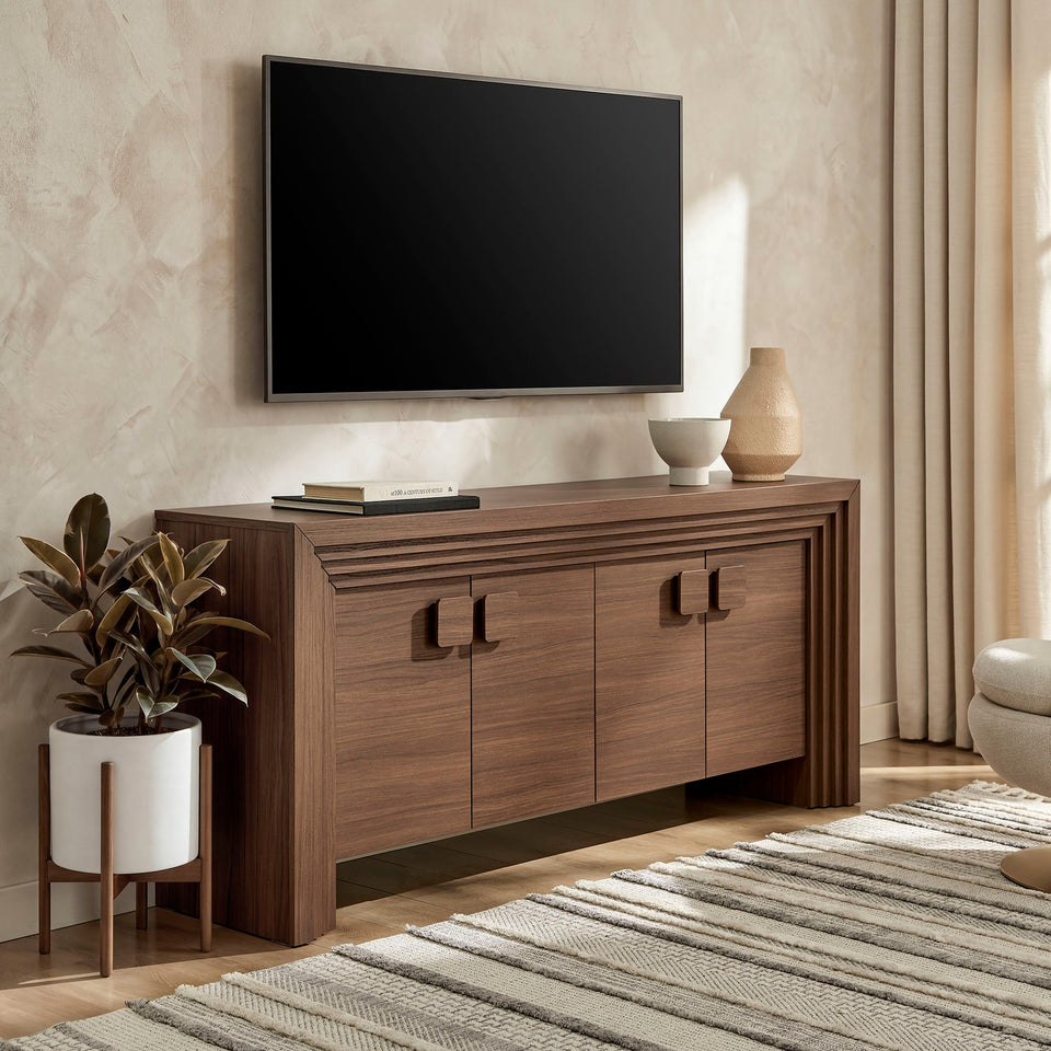 Olney 4-Door Fluted Sideboard by Modway