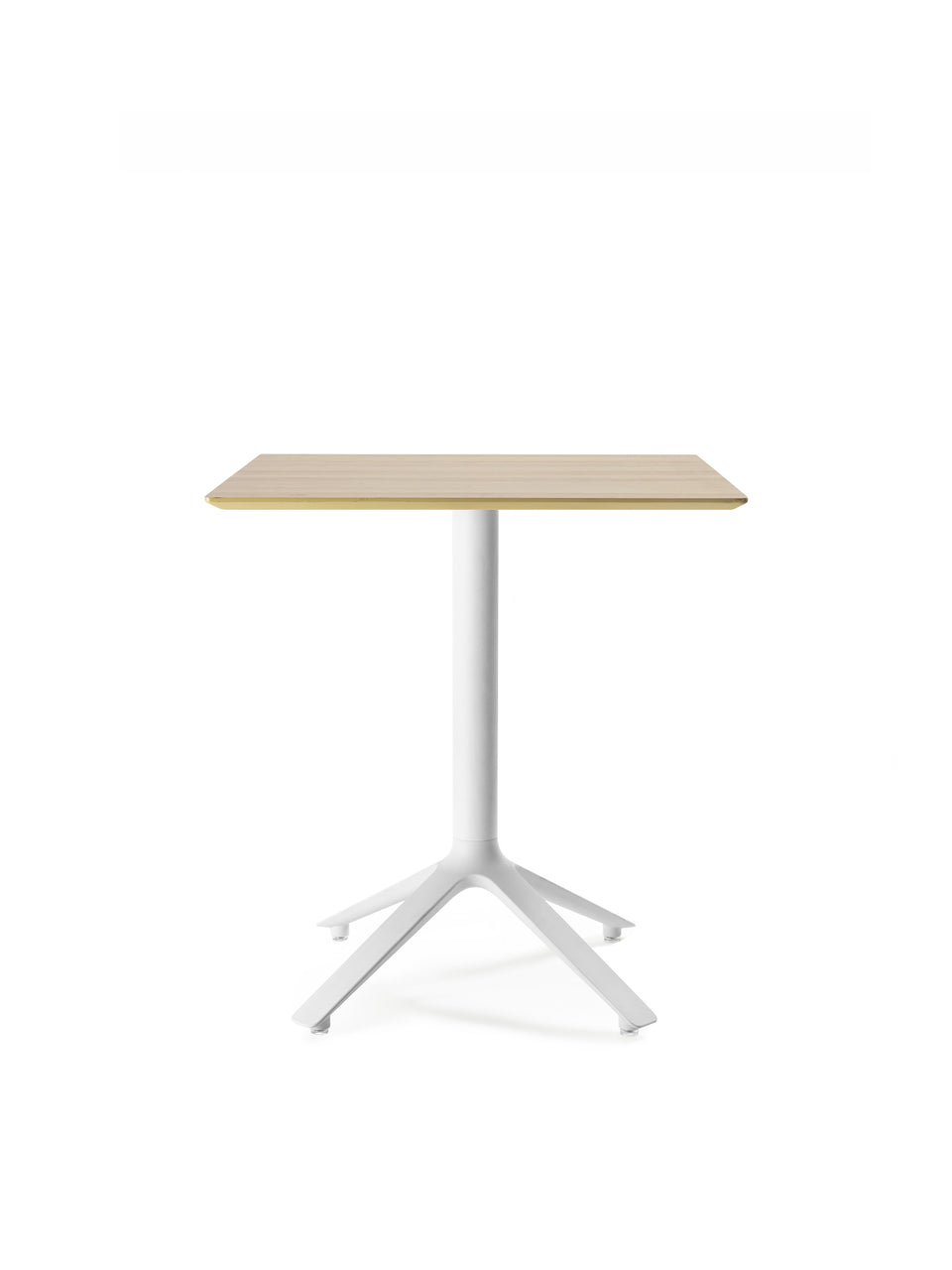 EEX Square Dining Table-Natural Wood Top