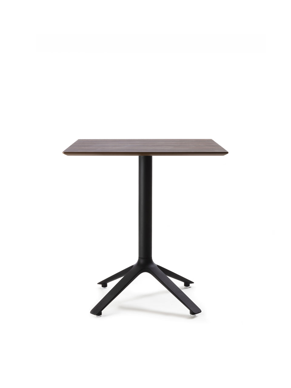 EEX Square Dining Table-Walnut Wood Top