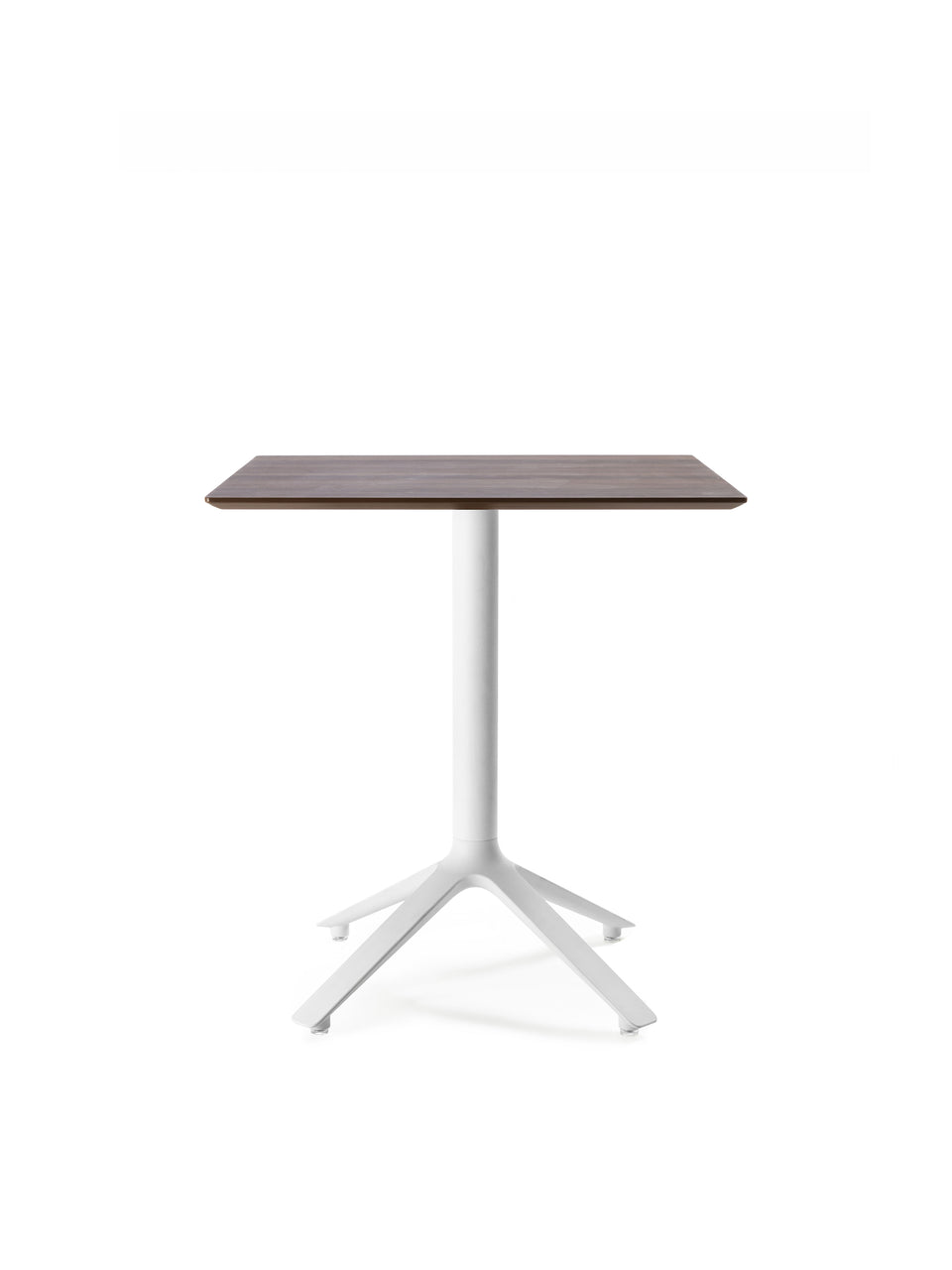 EEX Square Dining Table-Walnut Wood Top