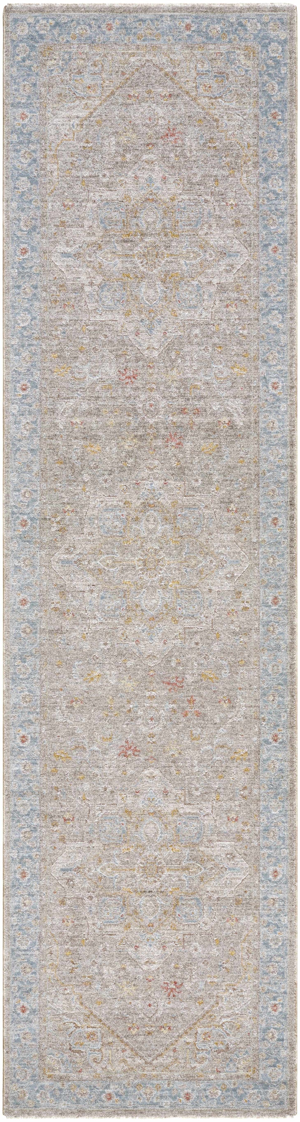 Ehan Cream Thick Luxe Oushak Rug